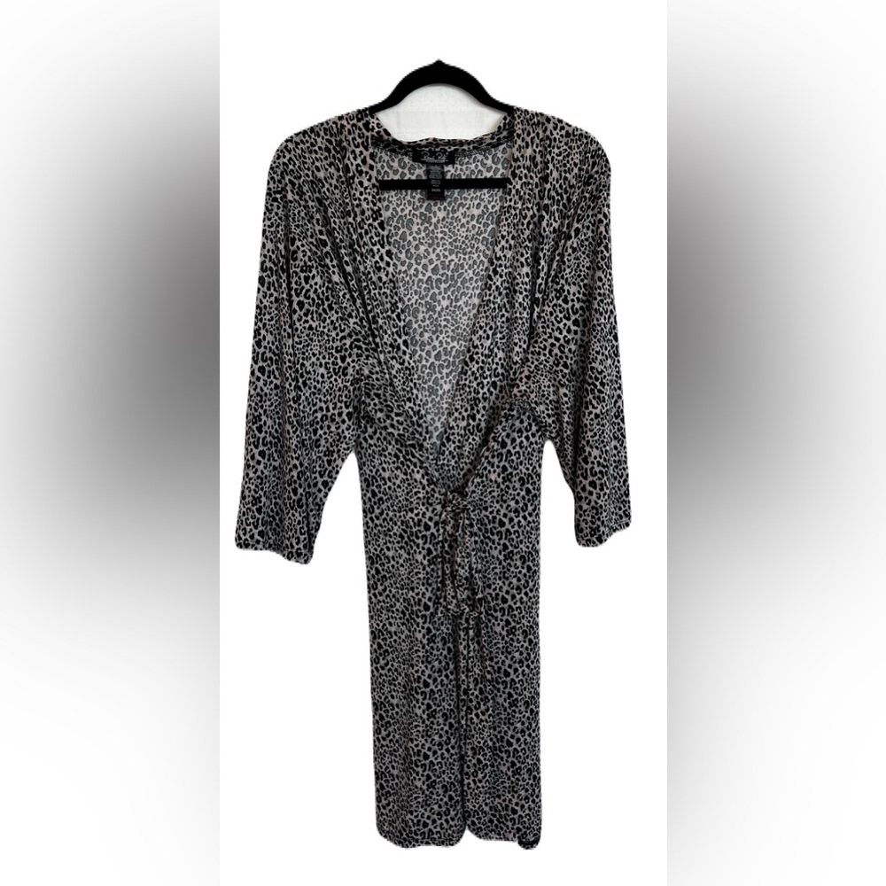 🐆 Rene Rofe Cheetah/Leopard Print Robe 🐆 Women’s 2X/2G